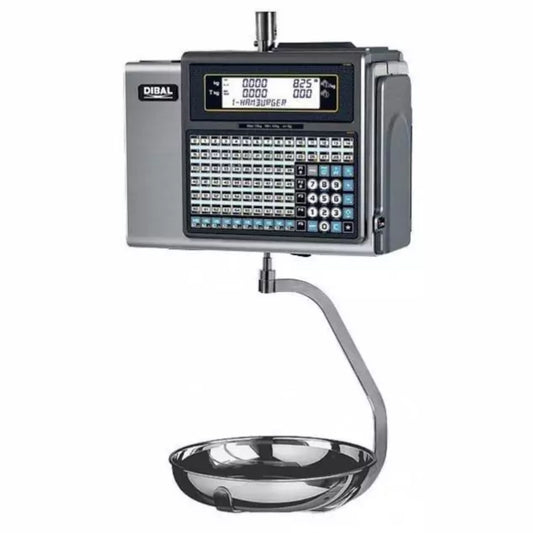 Cantar comercial Dibal Mistral M525, 6/15kg, suspendat, inox, avizat metrologic