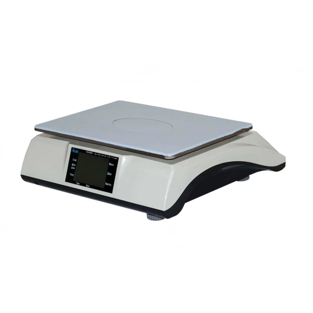 Cantar comercial Aclas PS6XB 6/15 kg, avizat metrologic