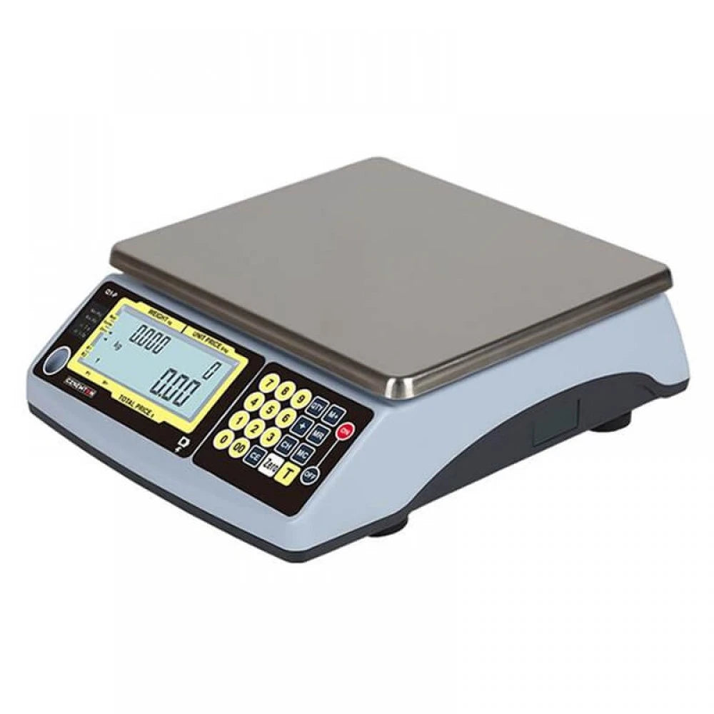 Cantar comercial Adpos Nautilus 6/15 Kg, acumulator, power adapter, avizat metrologic