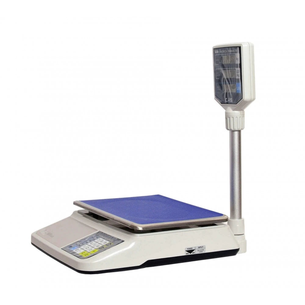 Cantar comercial Adpos CAS PRII 30CP 15/30 Kg cu display client luminat, avizat metrologic