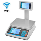 Cantar comercial T-Scale APP-15K-MR-WIFI, RS232, cu display client, avizat metrologic